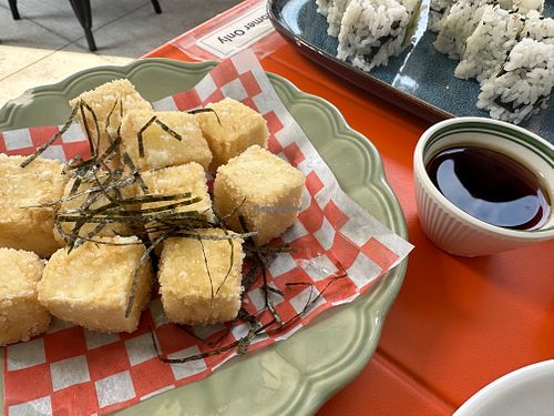 Agedashi Tofu at Awesome Sushi in Port Coquitlam