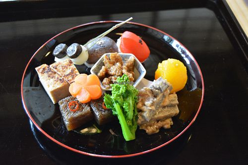 Appetizer  at Kakusho in Takayama