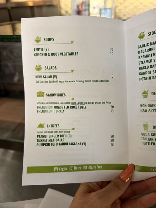 Peanut ginger tofu is delicious    at Organic Planet Deli in Marina Del Rey