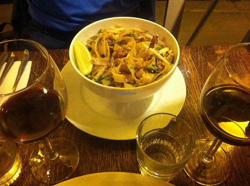 Noodles at Brasserie LoLa in Paris