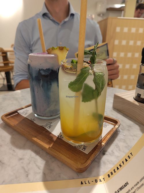 Drinks homemade at The Happiness Café Utrecht in Utrecht
