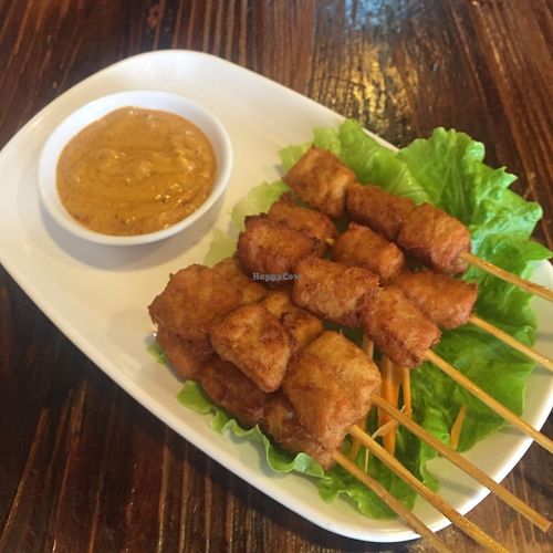 Satay at Thai Vegetarian Food 泰國素食 in Kowloon