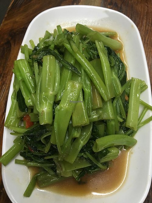 Stir-Fry Morning Glory & Veg at Thai Vegetarian Food 泰國素食 in Kowloon