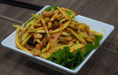 Green Mango Salad at Thai Vegetarian Food 泰國素食 in Kowloon