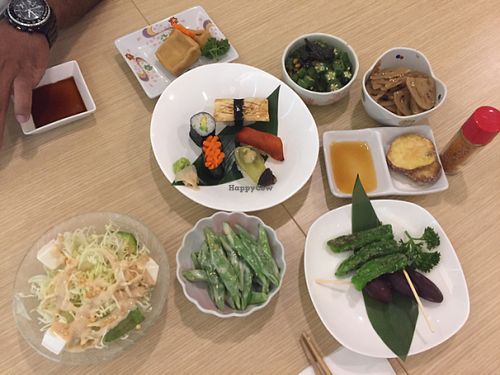 1 regular set lunch and 1 deluxe lunch  at Isoya Japanese Vegetarian in Hong Kong Island