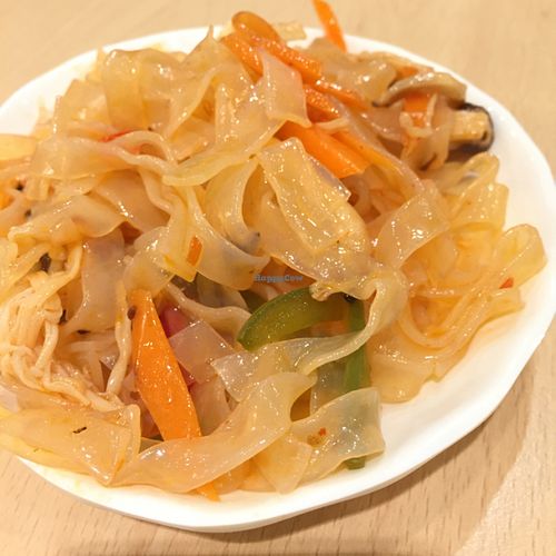 Spicy Vermicelli at Happy Veggies - Mong Kok in Kowloon