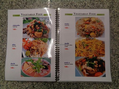 Vegetarian Menu 3 at Wanida Kitchen in Pattaya