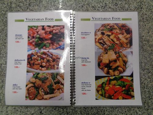 Vegetarian Menu 5 at Wanida Kitchen in Pattaya