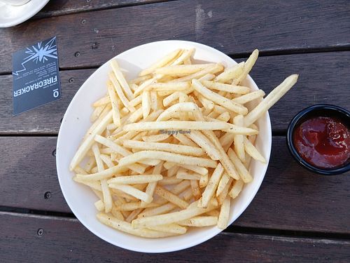 Fries with delightful seasoning at Our Boy Roy in Adelaide