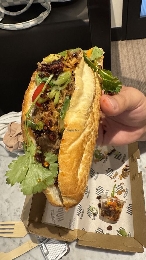 Bahn mi  at Hop Vietnamese - Tottenham Court Road in London