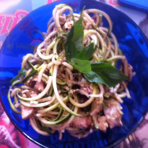 raw spaghetti was wonderful at My Kitch'n in Paris