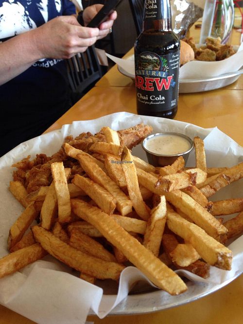Chicken fingers  at Go Vegan Grill in Decatur