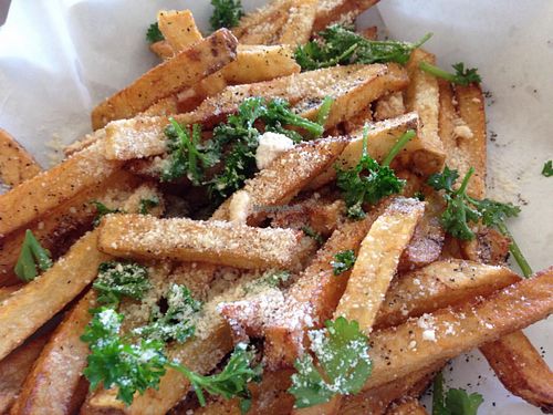 Truffle fries  at Go Vegan Grill in Decatur