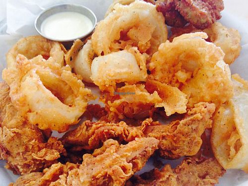 chicken fingers at Go Vegan Grill in Decatur