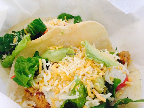 tacos at Go Vegan Grill in Decatur