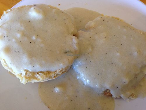 biscuit  at Go Vegan Grill in Decatur