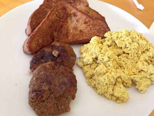 French toast at Go Vegan Grill in Decatur