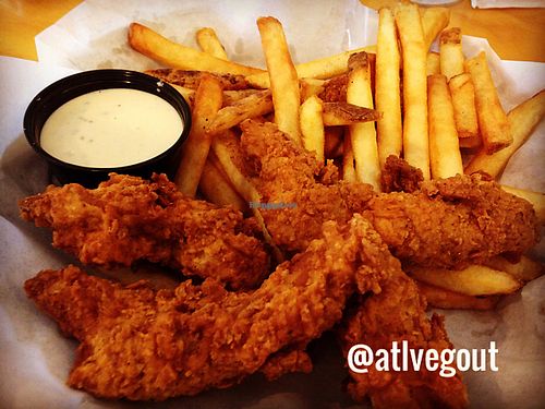 chikn fingers  at Go Vegan Grill in Decatur