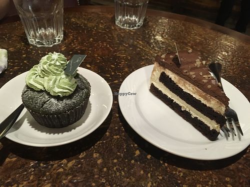 desserts at Veganday Cafe in Taichung