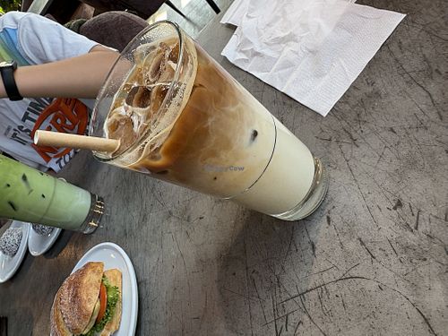 Iced Latte Macchiato   at Espresso House Nedre Avenyn  in Gothenburg