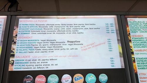 Menu at Särö Pizzeria & Gatukök in Kungsbacka