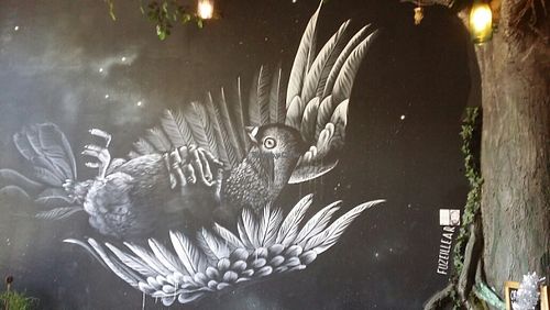 inside wall at Lost Boys in Brisbane