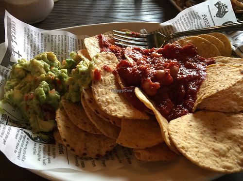 ";Vegan"; nachos at Lost Boys in Brisbane