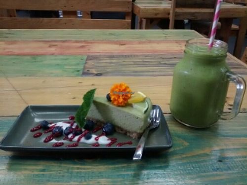 key lime pie and smoothly at Nurcha Maroochydore in Buderim