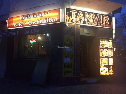Restaurant from outside  at Batura in Berlin