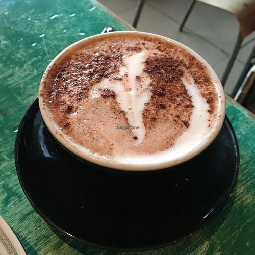 Chocolat chaud at Antidote Bouffe Vegane in Montreal