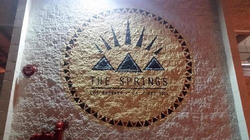 Outside The Springs at The Springs in Los Angeles