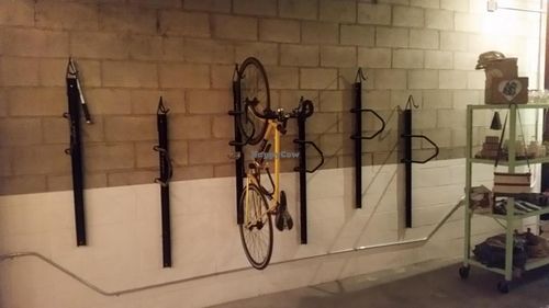 lock up your bike inside The Springs at The Springs in Los Angeles