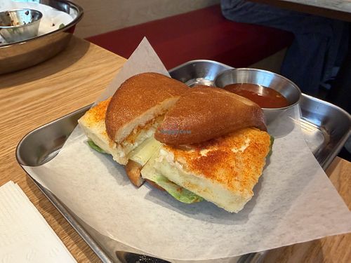 Fried tofu bao  at Biang Biang Noodles - Redmond in Redmond