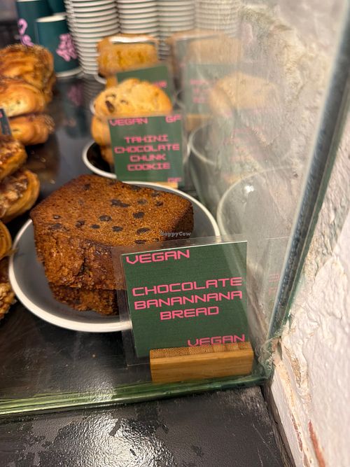 Vegan options  at St Kilda Coffee in New York City