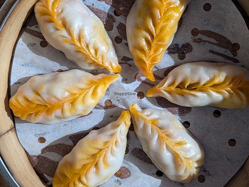 Mapo Tofu Steamed Dumplings at Dumpling Kitchen & Bar in Burlingame