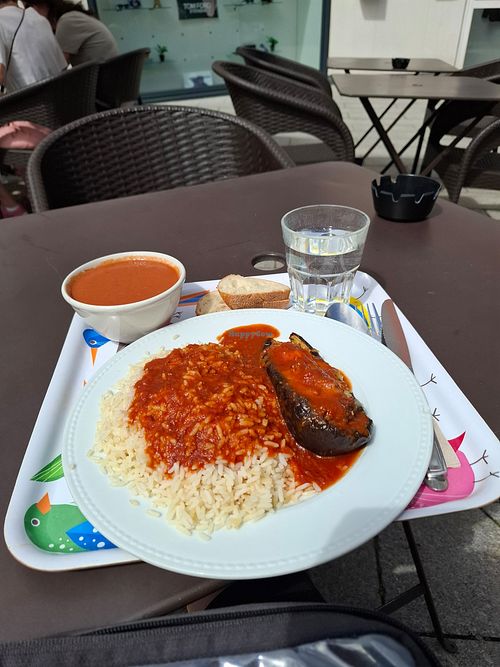 Plat du jour + Vorsuppe =13€ at La Tambouille De Nainbus in Mulhouse