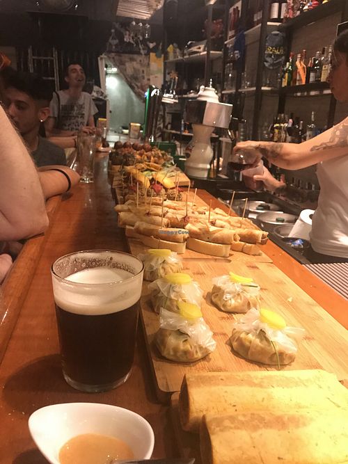 Pintxos at Tirauki in Bilbao