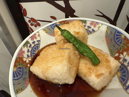 Crispy Fried Tofu  at Udon Kojiya in Tokyo