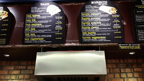 Menu at Habanero - Queensbay Mall in Penang