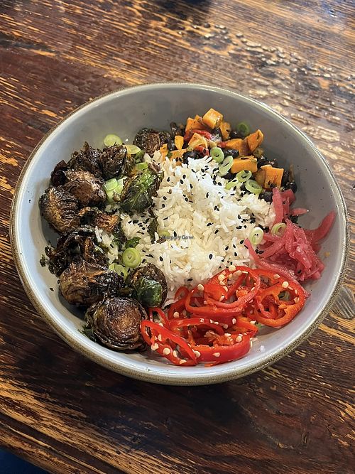 The winter rice bowl  at Bulls Head Public House in Lititz