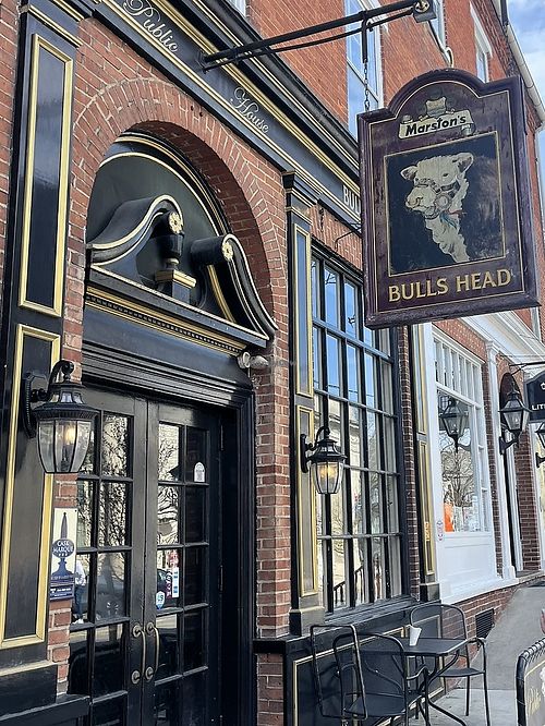 The outside of the pub   at Bulls Head Public House in Lititz