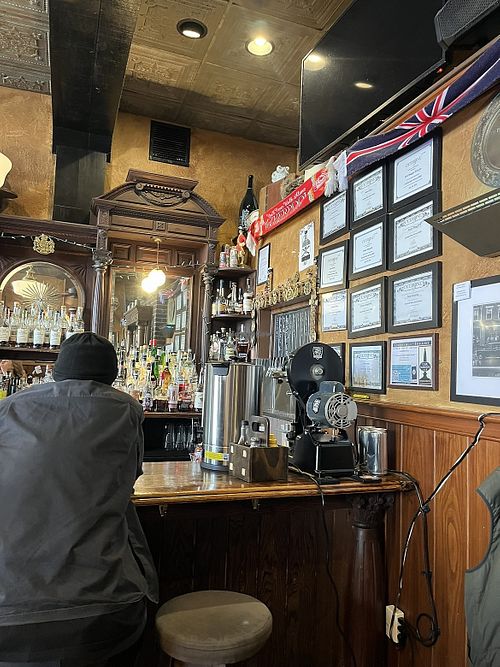 The beer bar!  at Bulls Head Public House in Lititz