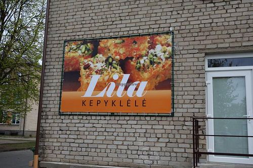 Entrance at Lila in Siauliai
