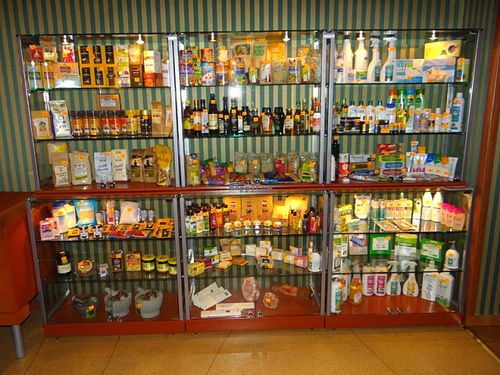 Procucts for sale at Rasajana in Panevezys