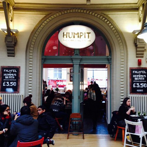 Inside the Corn Exchange  at Humpit in Leeds