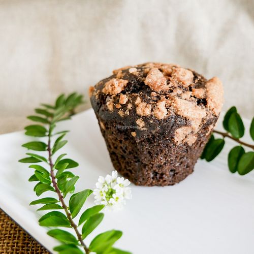 vegan muffin at Le Crobag in Cologne