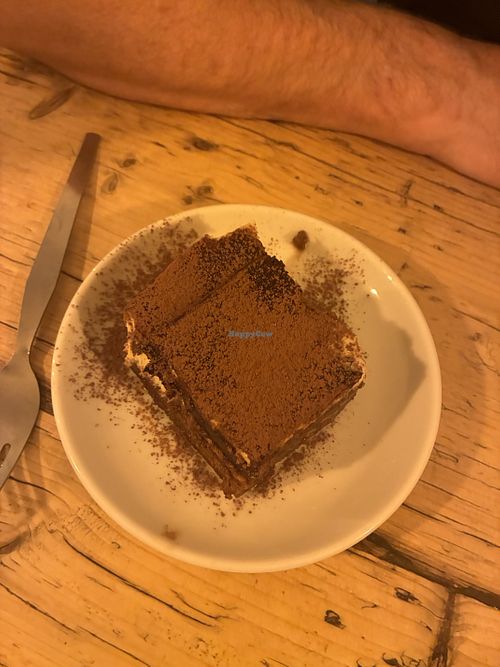 Tiramisu  at Sicilian NQ - Restaurant and Bar in Manchester