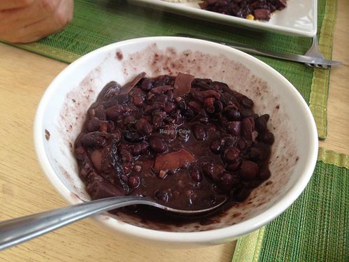Main dish: feijoada. at Espaco Surya in Sao Paulo