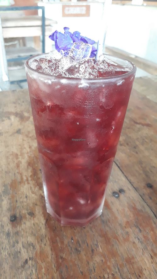 Herbal juice at Pun Pun Market in Chiang Mai