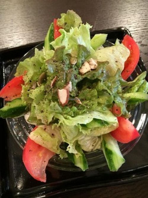 salad at Cocoon Nest in Sapporo